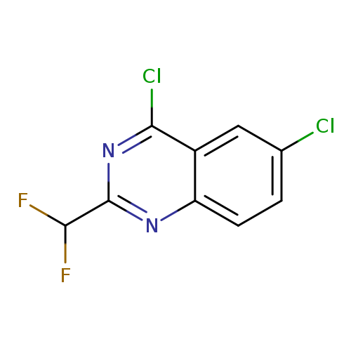 4,6-dichloro-2-(difluoromethyl)quinazoline