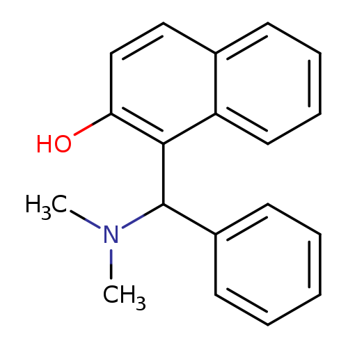 1-((Dimethylamino)(phenyl)methyl)naphthalen-2-ol