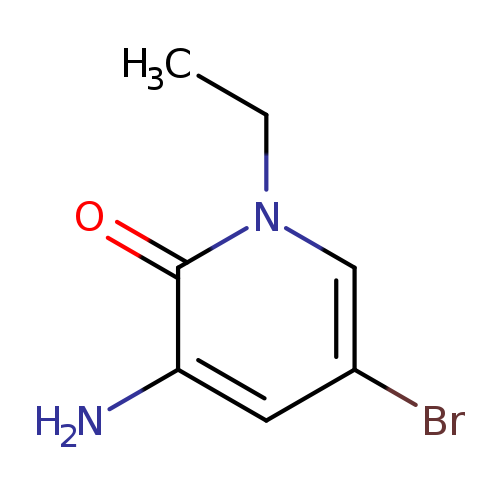 3-Amino-5-bromo-1-ethylpyridin-2-one