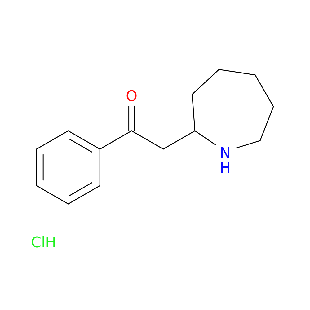 2-(azepan-2-yl)-1-phenylethan-1-one hydrochloride