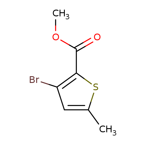 2-Thiophenecarboxylic acid, 3-bromo-5-methyl-, methyl ester