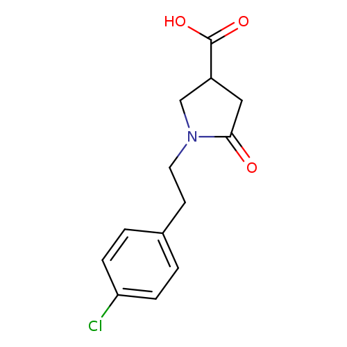 1-(4-Chlorophenethyl)-5-oxopyrrolidine-3-carboxylic acid