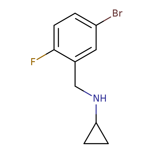 4-Bromo-1-fluoro-2-(cyclopropanaminomethyl)benzene
