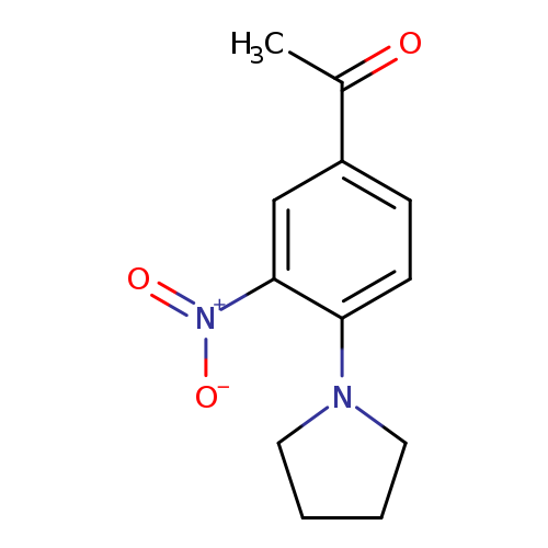 1-(3-Nitro-4-pyrrolidin-1-ylphenyl)ethanone