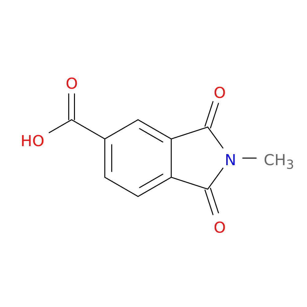 2-Methyl-1,3-dioxoisoindoline-5-carboxylic acid