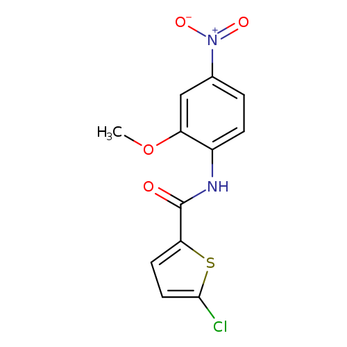5-chloro-N-(2-methoxy-4-nitrophenyl)thiophene-2-carboxamide