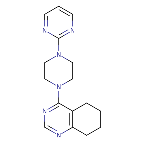 4-[4-(pyrimidin-2-yl)piperazin-1-yl]-5,6,7,8-tetrahydroquinazoline
