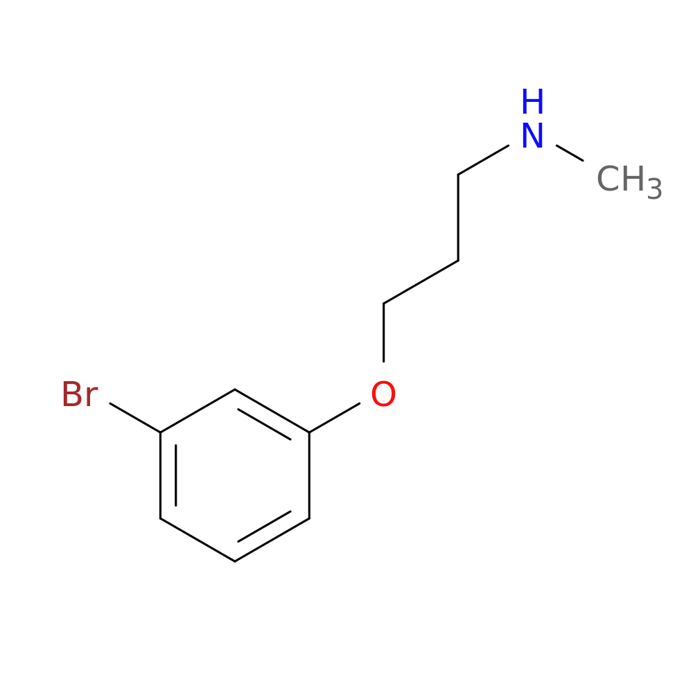 3-(3-Bromophenoxy)-N-methylpropan-1-amine