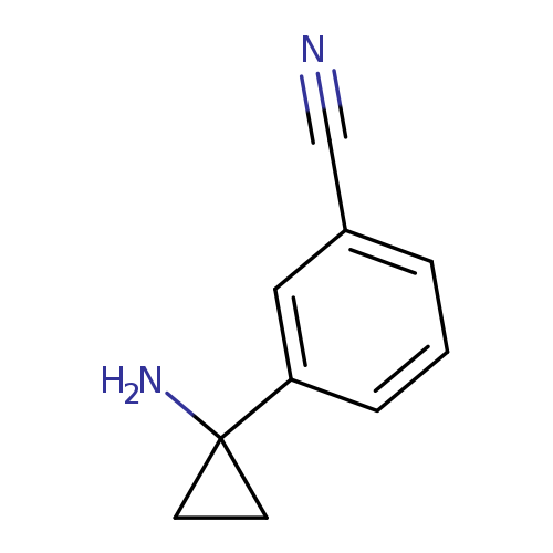 Benzonitrile, 3-(1-aminocyclopropyl)-