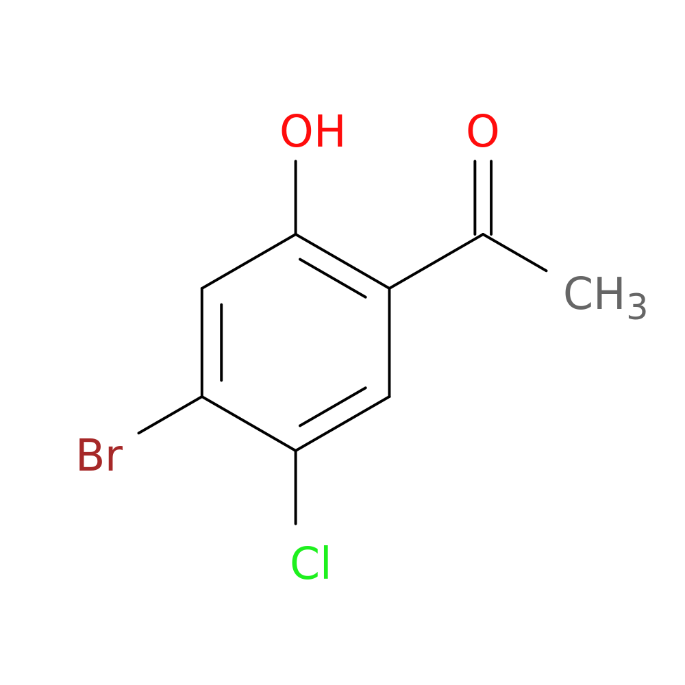 1-(4-bromo-5-chloro-2-hydroxyphenyl)ethanone
