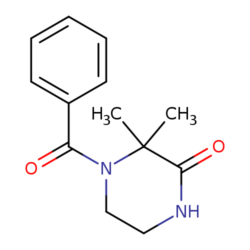 4-benzoyl-3,3-dimethylpiperazin-2-one