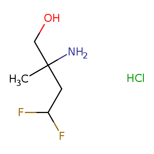 2-amino-4,4-difluoro-2-methylbutan-1-ol hydrochloride