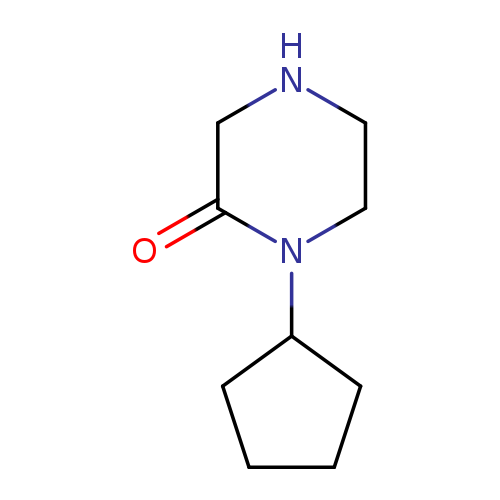 1-Cyclopentylpiperazin-2-one hydrochloride