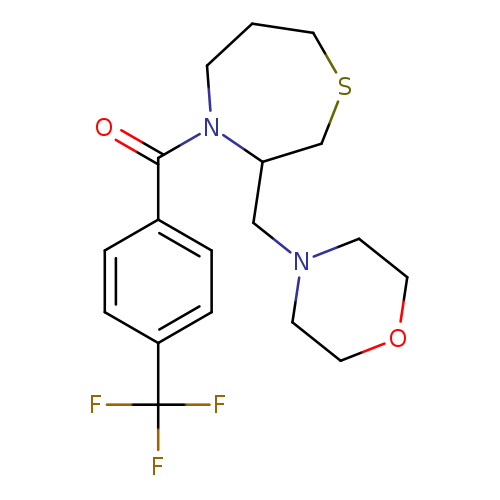 3-[(morpholin-4-yl)methyl]-4-[4-(trifluoromethyl)benzoyl]-1,4-thiazepane
