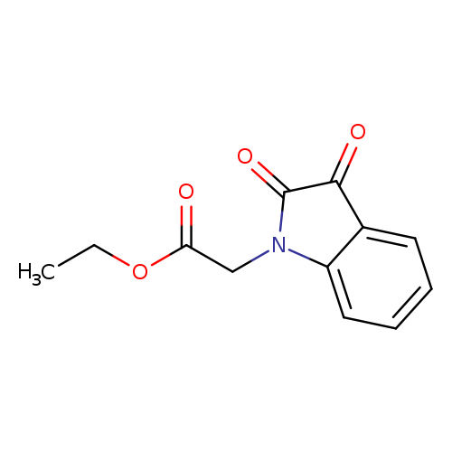 1H-Indole-1-aceticacid, 2,3-dihydro-2,3-dioxo-, ethyl ester