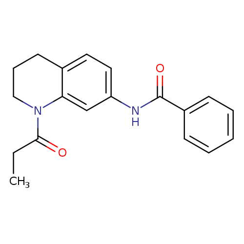 N-(1-propanoyl-1,2,3,4-tetrahydroquinolin-7-yl)benzamide