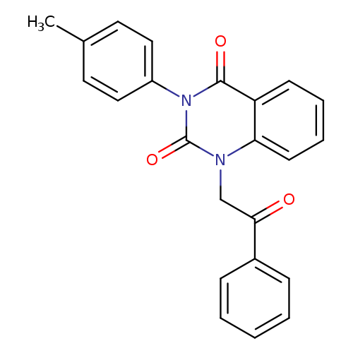 3-(4-methylphenyl)-1-(2-oxo-2-phenylethyl)-1,2,3,4-tetrahydroquinazoline-2,4-dione