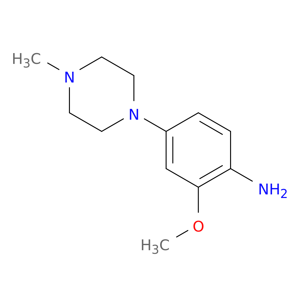 2-Methoxy-4-(4-methylpiperazin-1-yl)aniline