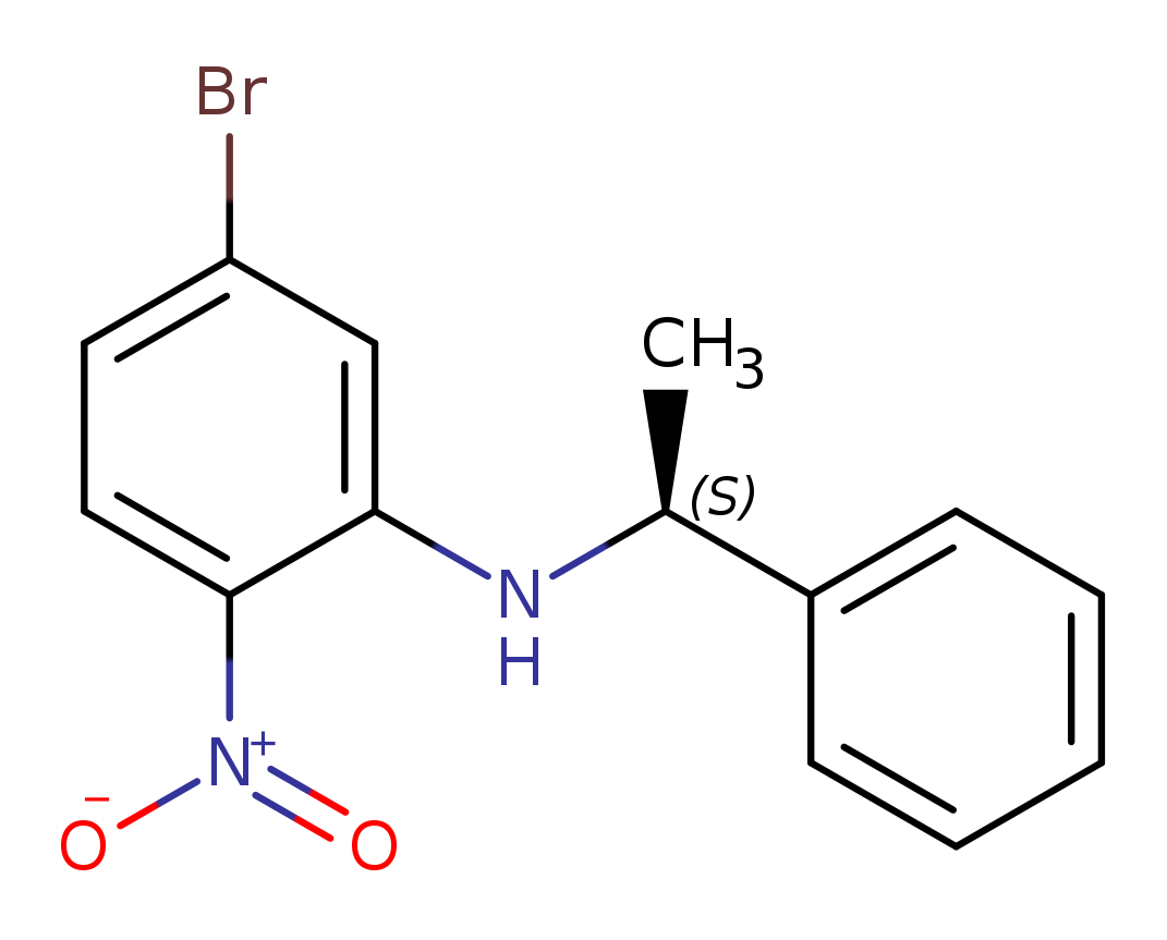 5-Bromo-2-nitro-n-[(1s)-1-phenylethyl]aniline