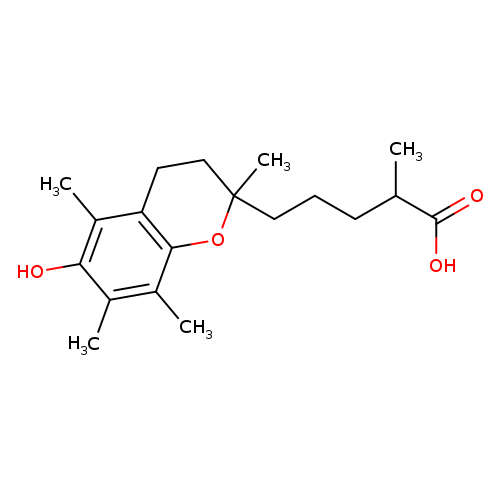 5-(6-HYDROXY-2,5,7,8-TETRAMETHYL-CHROMAN-2-YL)-2-METHYL-PENTANOIC ACID