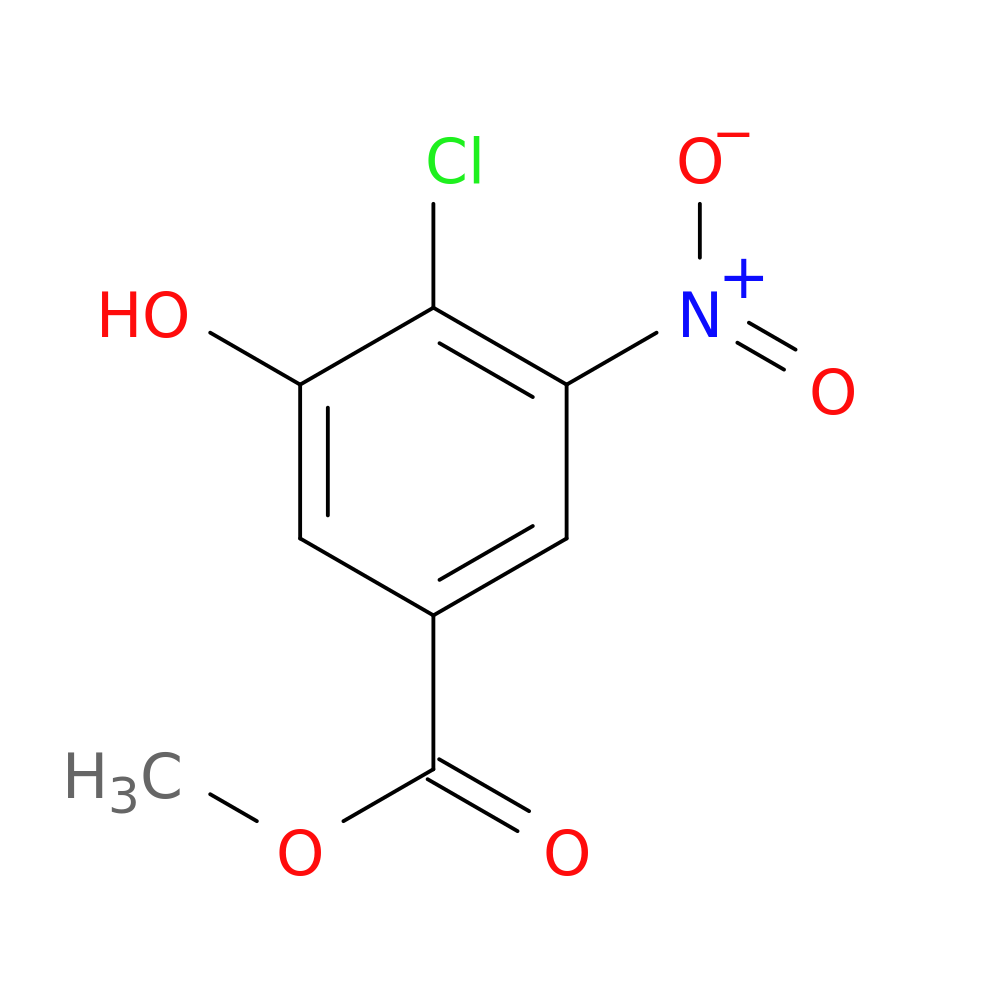 Methyl 4-Chloro-3-Hydroxy-5-Nitrobenzoate