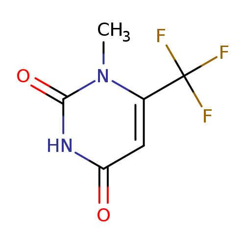 2,4(1H,3H)-Pyrimidinedione, 1-methyl-6-(trifluoromethyl)-