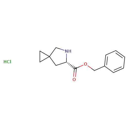 benzyl (6S)-5-azaspiro[2.4]heptane-6-carboxylate hydrochloride