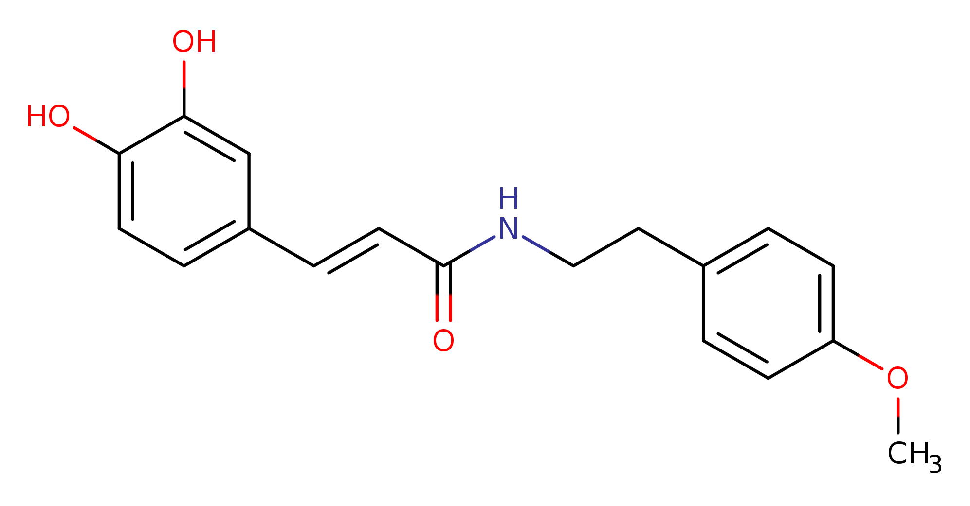 N-Caffeoyl O-methyltyramine