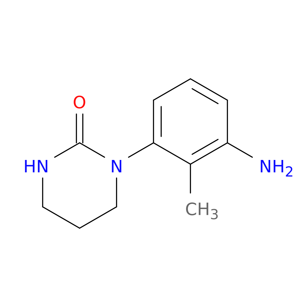 1-(3-amino-2-methylphenyl)-1,3-diazinan-2-one