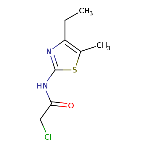 2-Chloro-N-(4-ethyl-5-methylthiazol-2-yl)acetamide
