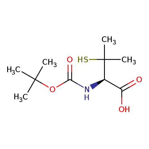 (R)-2-((tert-Butoxycarbonyl)amino)-3-mercapto-3-methylbutanoic acid