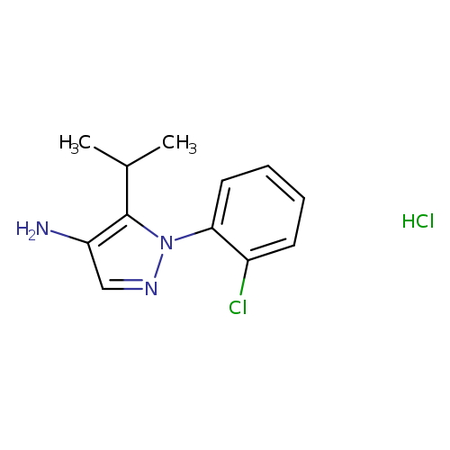 1-(2-chlorophenyl)-5-(propan-2-yl)-1H-pyrazol-4-amine hydrochloride