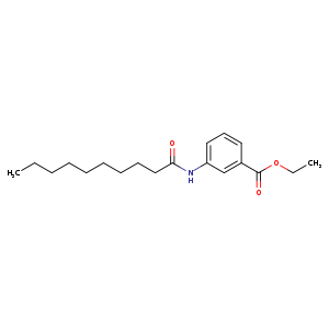 ethyl 3-(decanoylamino)benzoate