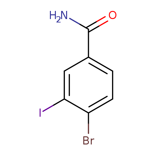 4-Bromo-3-iodobenzamide