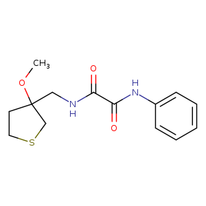 N-[(3-methoxythiolan-3-yl)methyl]-N'-phenylethanediamide