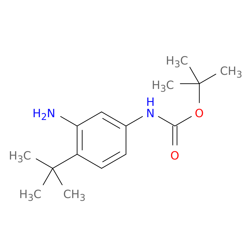 tert-Butyl (3-amino-4-(tert-Butyl)phenyl)carbamate