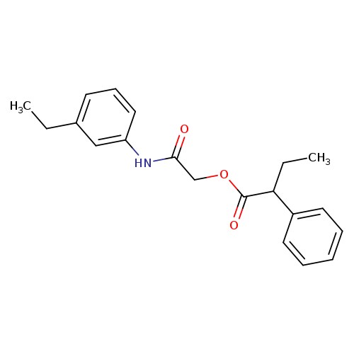 [(3-ethylphenyl)carbamoyl]methyl 2-phenylbutanoate