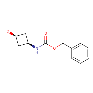 Carbamic acid, N-(cis-3-hydroxycyclobutyl)-, phenylmethyl ester