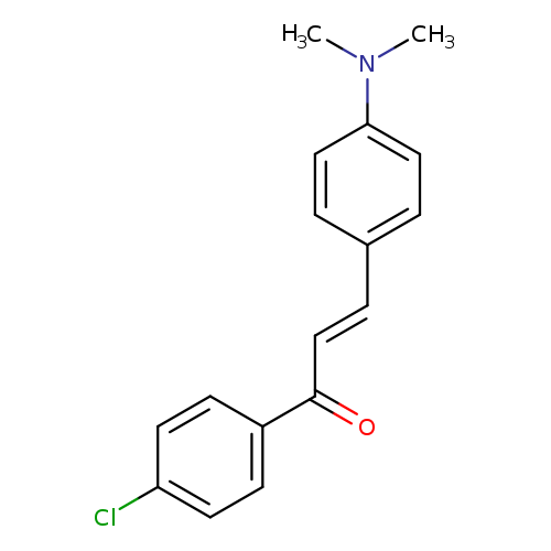 (2E)-1-(4-chlorophenyl)-3-[4-(dimethylamino)phenyl]prop-2-en-1-one
