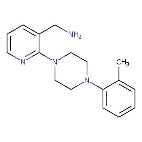 ((2-[4-(2-Methylphenyl)piperazin-1-yl]pyridin-3-yl)methyl)amine