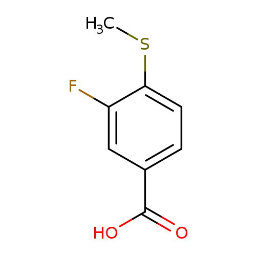 3-Fluoro-4-methylsulfanyl-benzoicacid