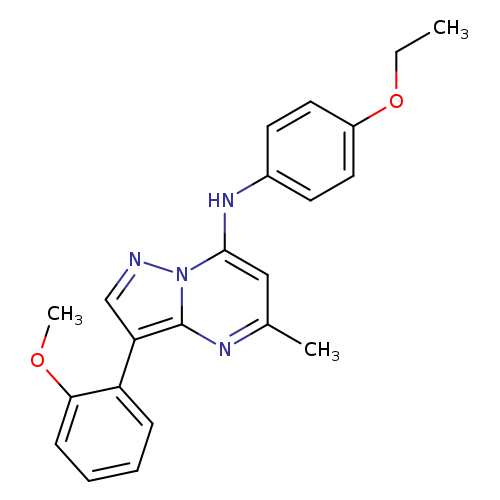 N-(4-ethoxyphenyl)-3-(2-methoxyphenyl)-5-methylpyrazolo[1,5-a]pyrimidin-7-amine