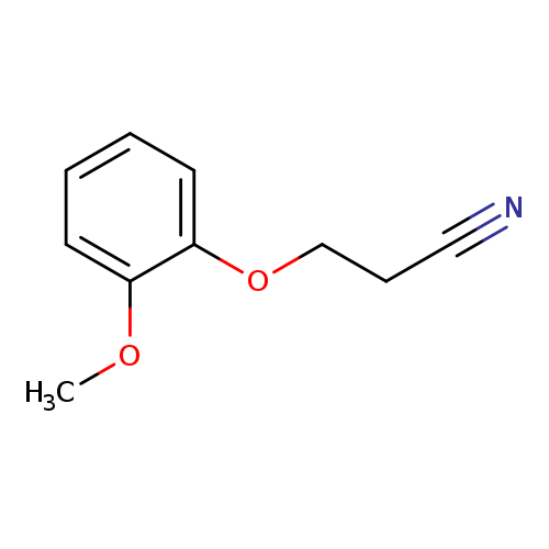 3-(2-Methoxyphenoxy)propanenitrile