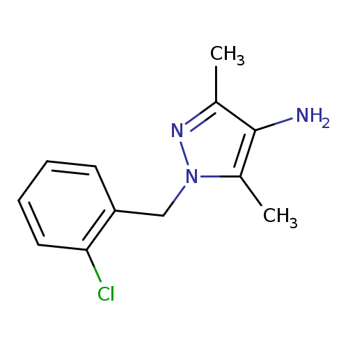 1-(2-Chlorobenzyl)-3,5-dimethyl-1h-pyrazol-4-amine