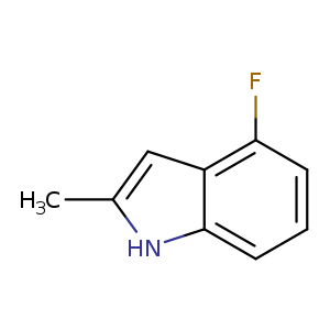 1H-Indole, 4-fluoro-2-methyl-