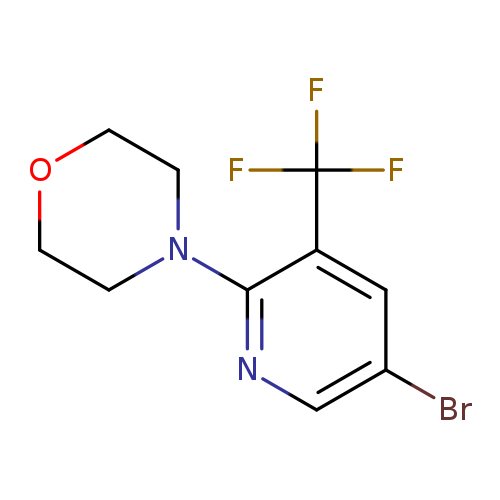 4-[5-Bromo-3-(trifluoromethyl)pyridin-2-yl]morpholine