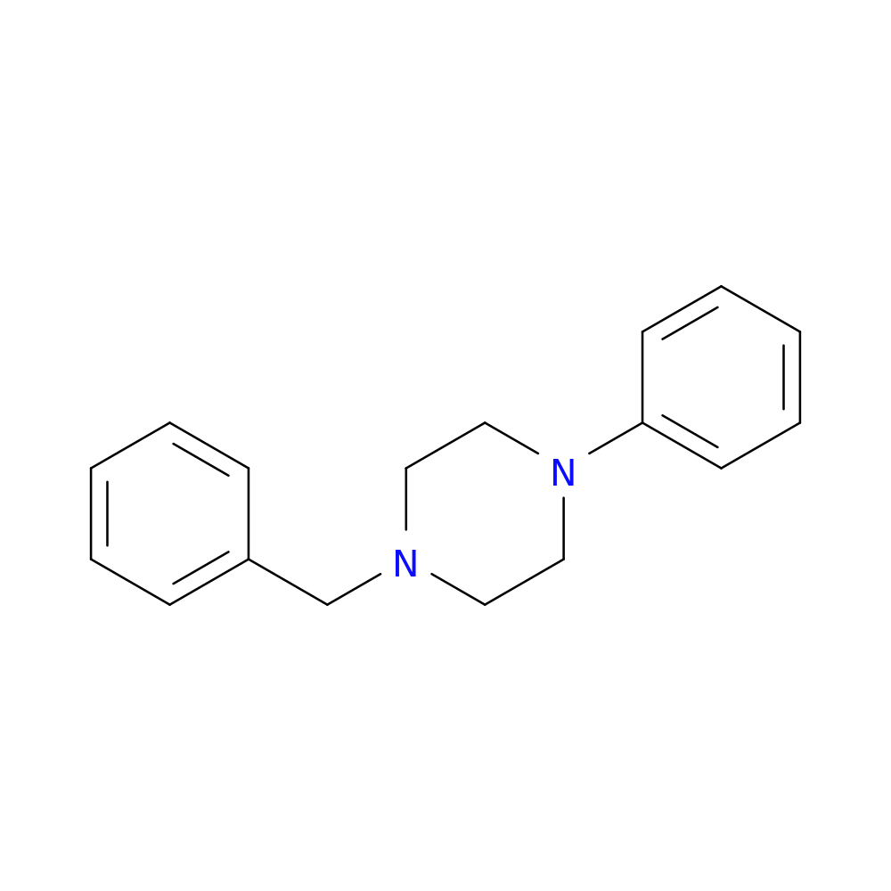 1-Benzyl-4-phenylpiperazine