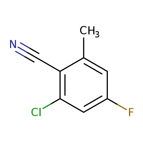 2-Chloro-4-fluoro-6-methylbenzonitrile