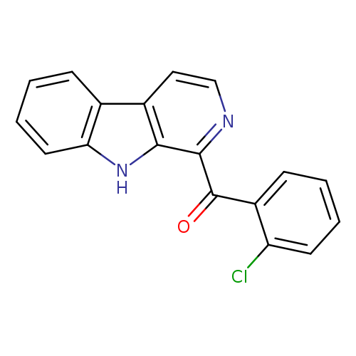 Methanone, (2-chlorophenyl)-9H-pyrido[3,4-b]indol-1-yl-