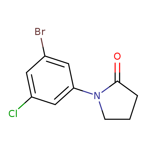 1-(3-Bromo-5-chlorophenyl)pyrrolidin-2-one